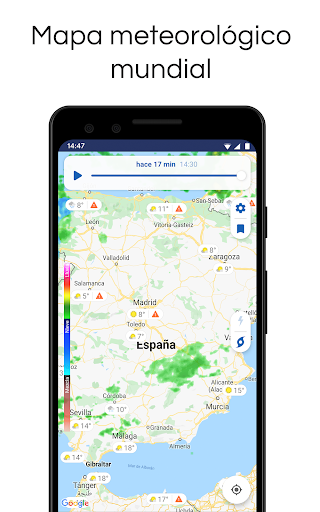 Captura de pantalla de Clime: Radar del Tiempo