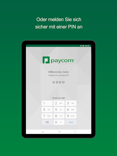 Paycom Screenshot