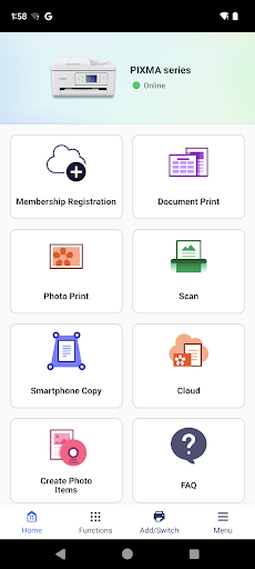 Canon PRINT screenshot