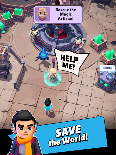 Wizario: Idle Survival screenshot