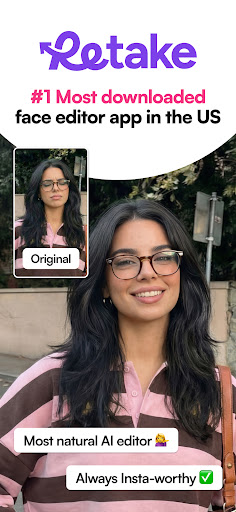 Retake AI: Face & Photo Editor screenshot