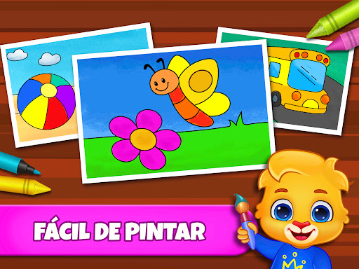 Captura de pantalla de Juegos de colorear y pintar