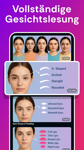 Gesichtsform KI - Face Rating Screenshot