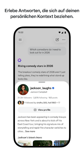 Meta AI – Assistent und Brille Screenshot