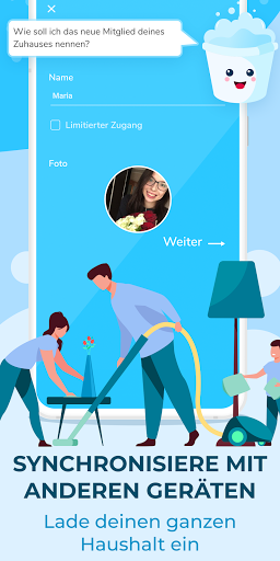 Sweepy: Dein Putzplan Screenshot