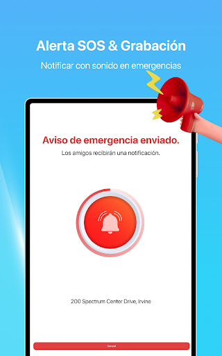 Captura de pantalla de Rastreo de Ubicación Móvil GPS