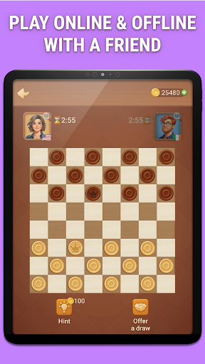 Checkers Online screenshot