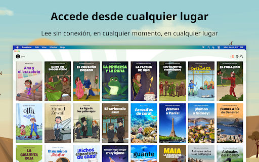 Captura de pantalla de Booktime