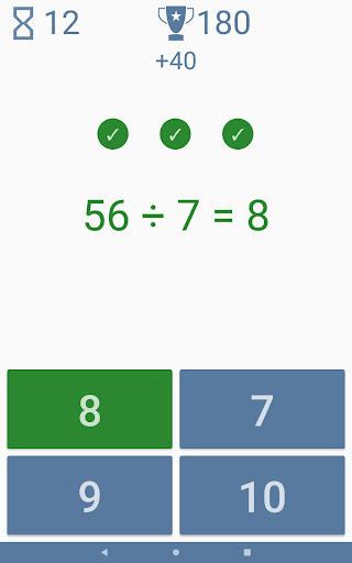 Mathe Spiele Premium Screenshot