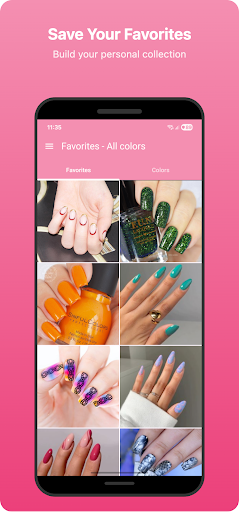 Captura de pantalla de Diseños de uñas