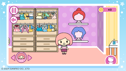 Captura de pantalla de Hello Kitty: Salón de Belleza