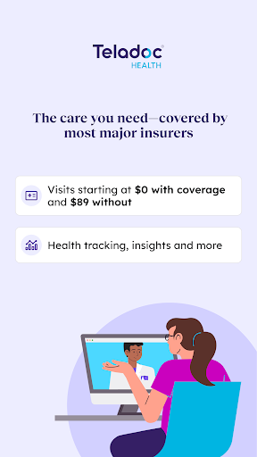 Captura de pantalla de Teladoc Health