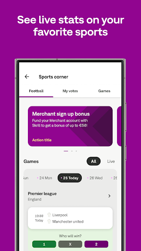 Skrill – Bezahlen & Überweisen Screenshot