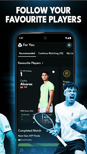 Tennis TV - Live Streaming screenshot