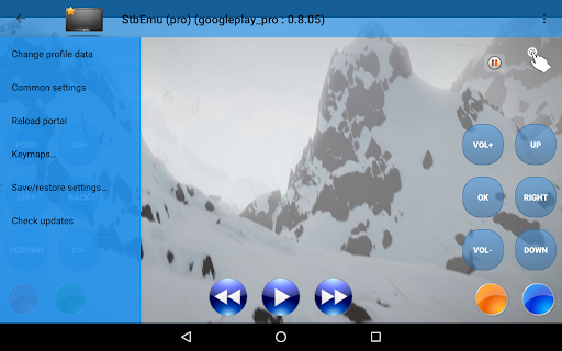 Captura de pantalla de StbEmu (Pro)