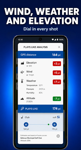 Golf Pad: Golf GPS & Scorecard Screenshot