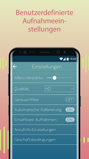 Diktiergerät: Sprachmemos Screenshot