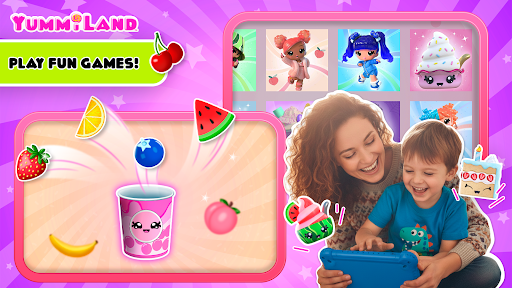 Yummiland Mini-games screenshot