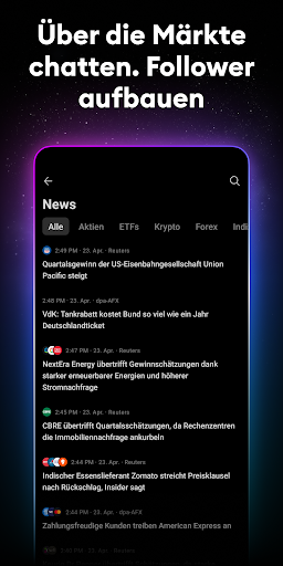 TradingView: Aktien und Krypto Screenshot