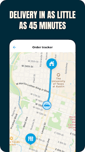 Captura de pantalla de Favor: Texas Food Delivery