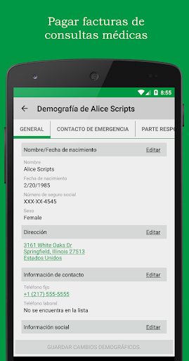 Captura de pantalla de FollowMyHealth®