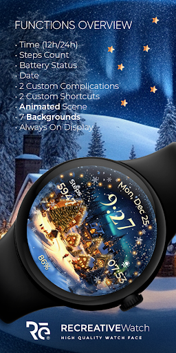 Captura de pantalla de Animated North Pole Christmas