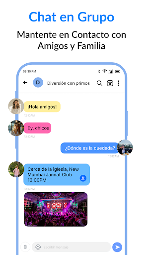 Captura de pantalla de Mensajes : SMS & Chat privado