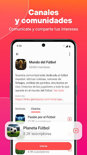 Captura de pantalla de Mensajes & Llamadas・Gem Space
