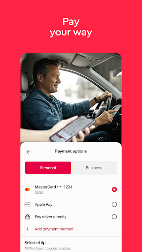 Captura de pantalla de Freenow by Lyft - taxi & more