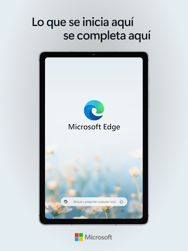 Captura de pantalla de Microsoft Edge