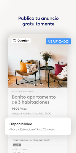 Captura de pantalla de Badi – Habitaciones