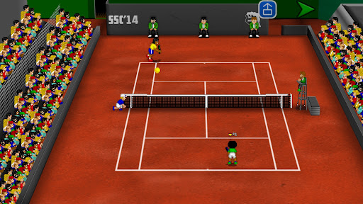 Captura de pantalla de Tennis Champs Returns