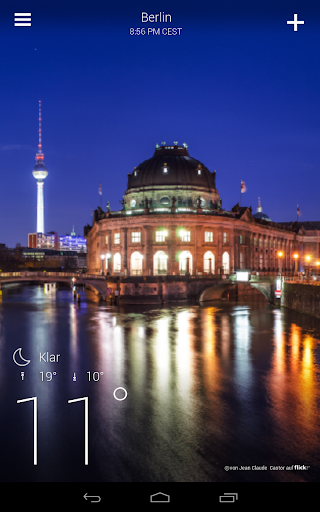 Yahoo Wetter Screenshot