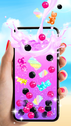 Captura de pantalla de Boba Tea Bubble DIY