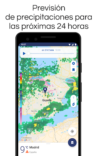 Captura de pantalla de Clime: Radar del Tiempo