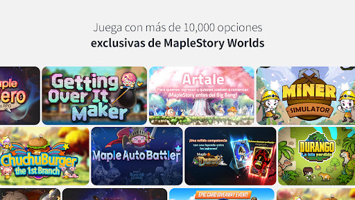 Captura de pantalla de MapleStory Worlds