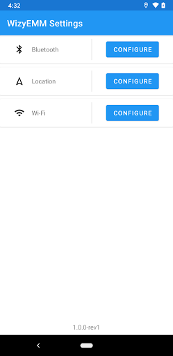 Settings screenshot