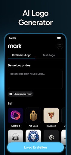 AI Logo Generator - Mark Screenshot