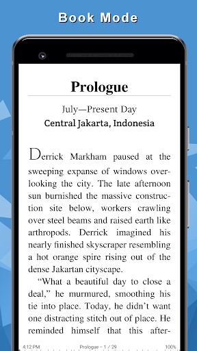 Captura de pantalla de EPUB Reader for all books