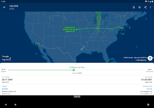 FlightAware Flight Tracker screenshot