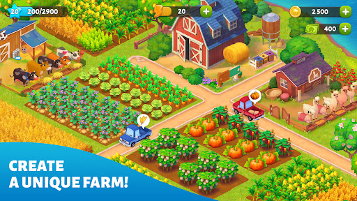 Captura de pantalla de Spring Valley: Farm Game