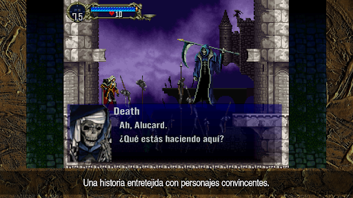 Captura de pantalla de Castlevania: SotN