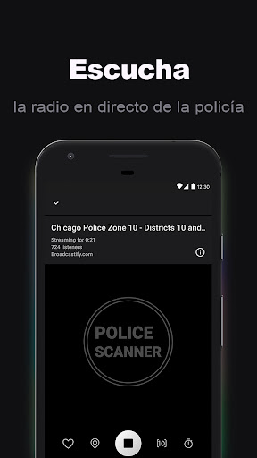 Captura de pantalla de Escáner Policial