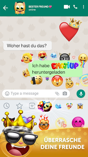 Emoji Up: Genmoji sticker Screenshot
