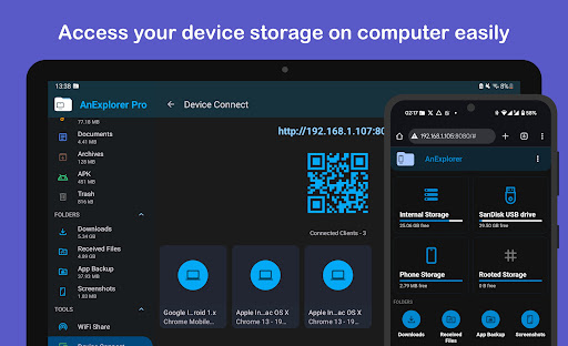 Captura de pantalla de AnExplorer Pro File Manager