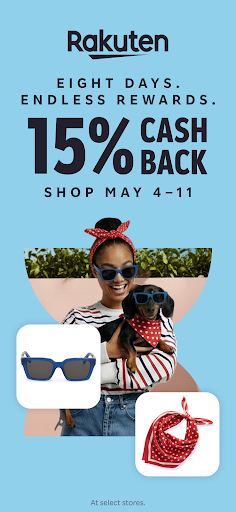 Captura de pantalla de Rakuten: Cash Back and Deals