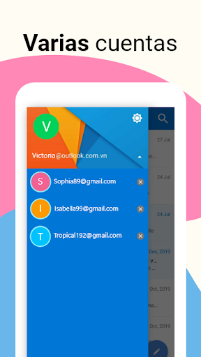 Captura de pantalla de Email: rápido e inteligente