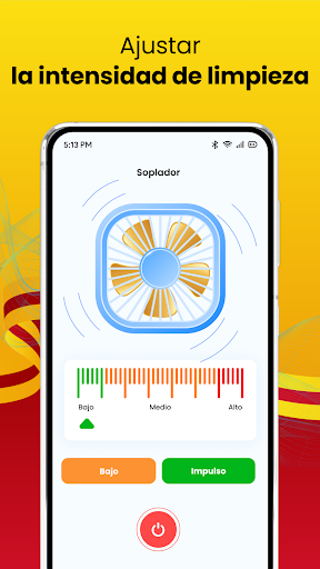 Captura de pantalla de Limpiador de Altavoz