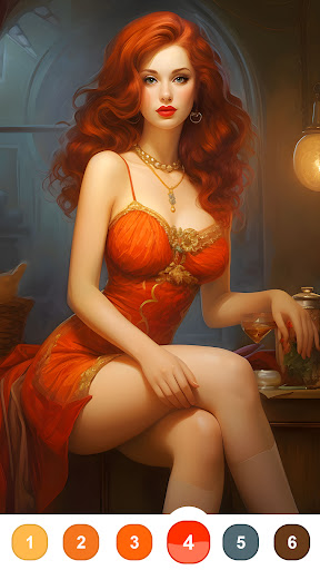 Captura de pantalla de Adult Color - Paint by Number