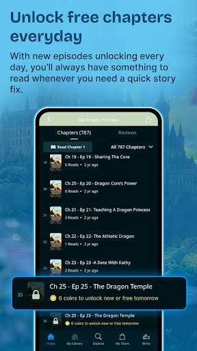 Captura de pantalla de Pocket Novel